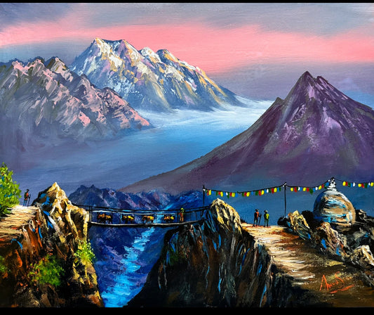 Trekking In Mountain